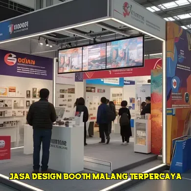 jasa design booth malang terpercaya